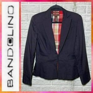 Bandolino Black stretch jacket Women's Size 6